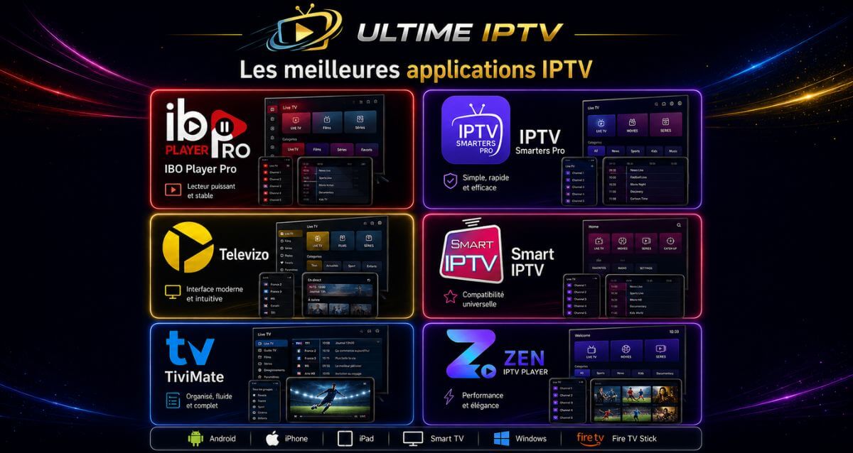 Meilleur application IPTV
